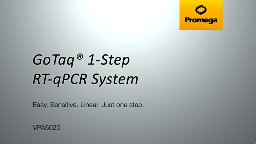 GoTaq® 1-Step RT-qPCR System Video