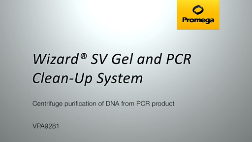 Wizard SV Gel and PCR Clean Up System PCR Spin