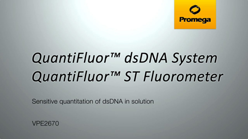QuantiFluor™ dsDNA System Video